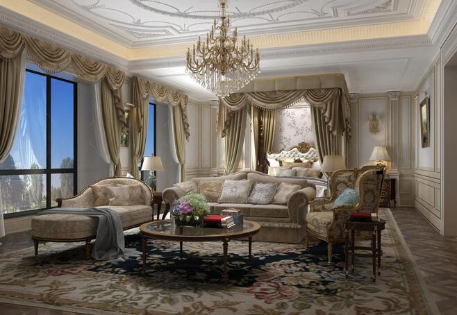 典雅大氣的法式裝修風格你喜歡嗎？